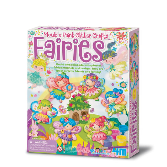 4M: Mould & Paint Glitter Fairies