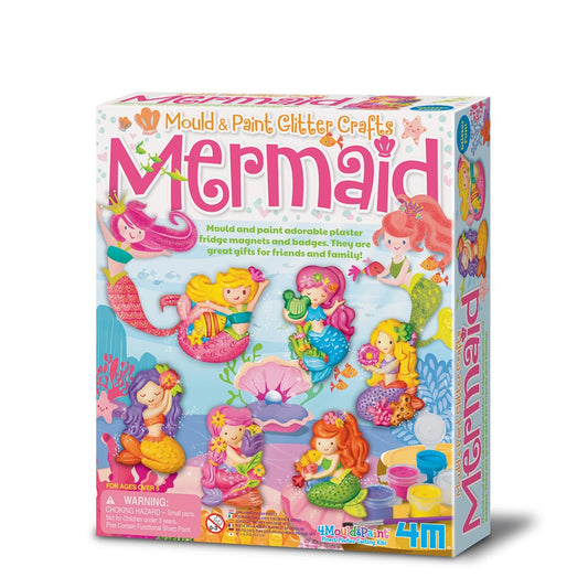 4M: Mould & Paint Glitter Mermaid