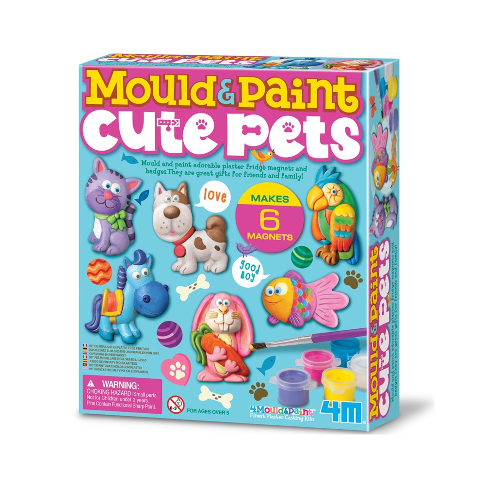 4M: Mould & Paint Cute Pets