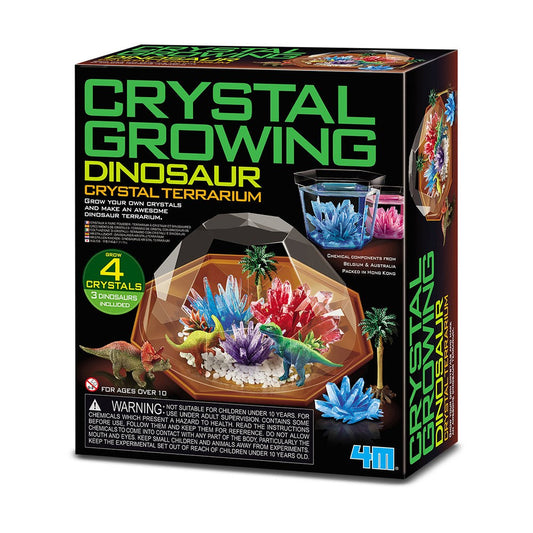 4M: Crystal Growing Dinosaur Crystal Terrarium