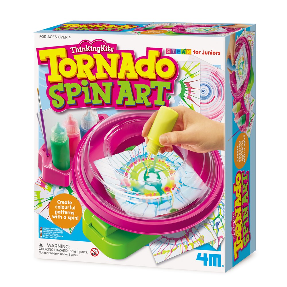 4M: Tornado Spin Art