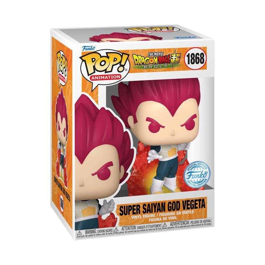 Funko POP! Vinyl: Dragon Ball Super Broly Super Saiyan God Vegeta #1868