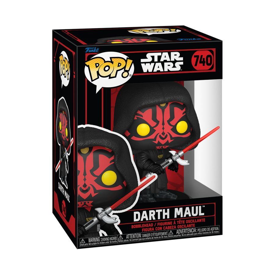 Funko POP! Vinyl: Star Wars Darth Maul (Darkside) #740