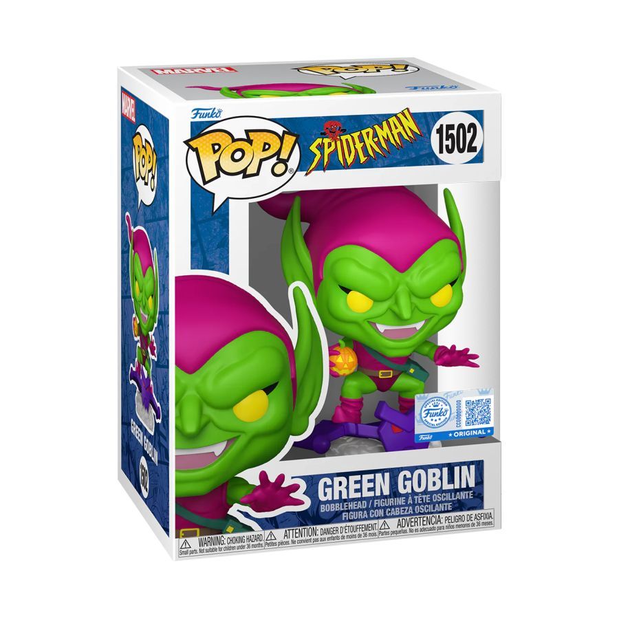 Funko POP! Vinyl: Spider-Man: The Animated Series Green Goblin #1502