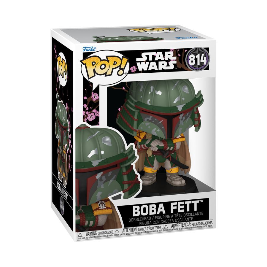 Funko POP! Vinyl: Star Wars Samurai Boba Fett #814