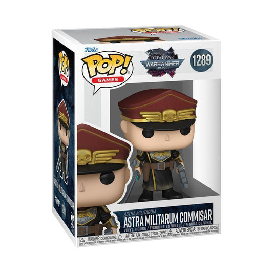 Funko POP! Vinyl: Total War Warhammer 40k Astra Militarum Commissar #1289