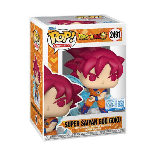 Funko POP! Vinyl: Dragon Ball Super Saiyan God Goku