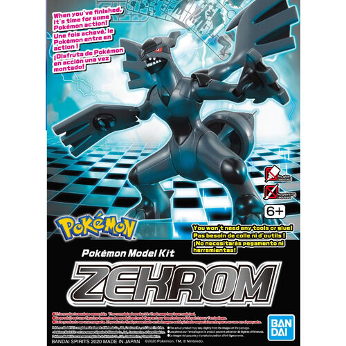 Bandai: Pokemon Model Kit Zekrom