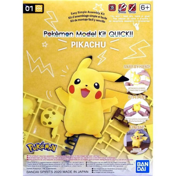 Bandai: Pokemon Model Kit Pikachu