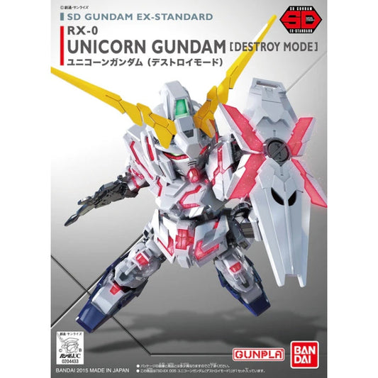Bandai: SD Ex-Standard Unicorn Gundam (Destroy Mode)