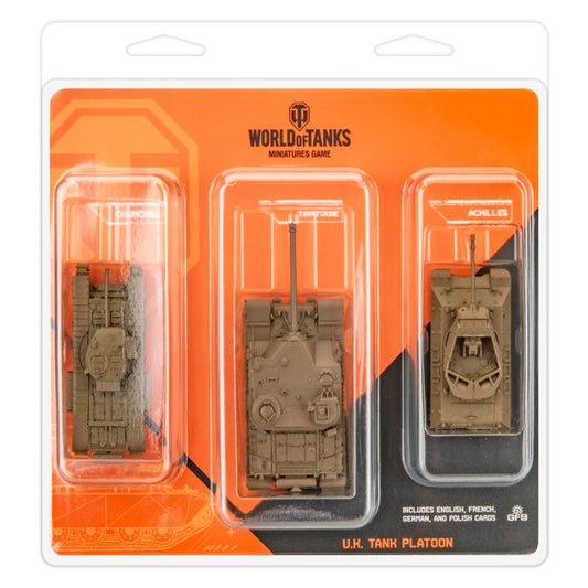 World of Tanks: U.K. Tank Platoon 4 (Churchill I, Tortoise, Achilles)