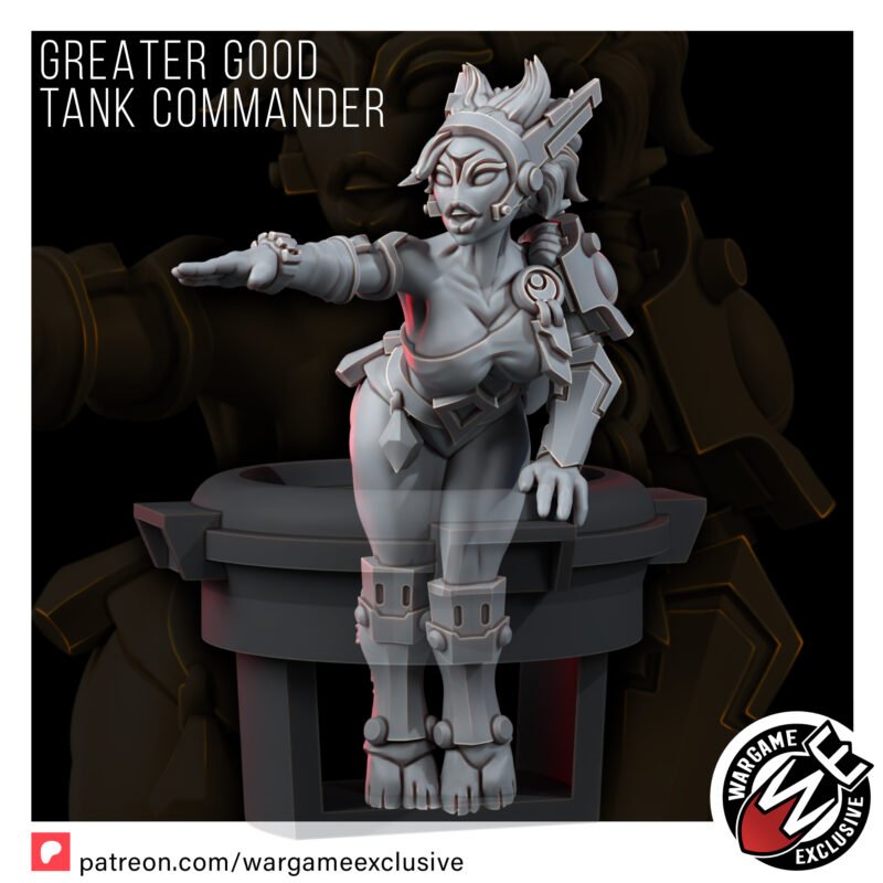 Wargame Exclusive: Greater Good Tank Commander