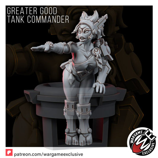 Wargame Exclusive: Greater Good Tank Commander
