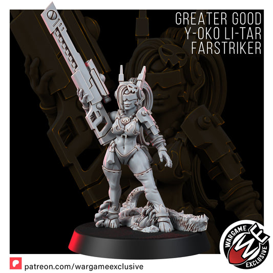 Wargame Exclusive: Greater Good Farstriker Y-oko Li-Tar