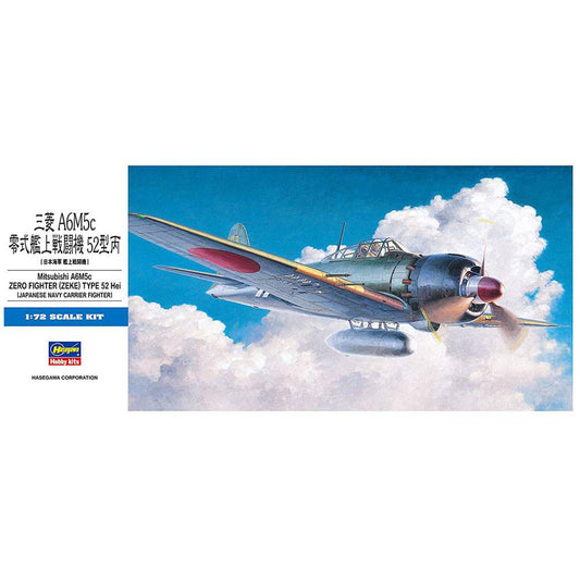 Hasegawa: 1/72 Mitsubishi A6M5c Zero Fighter Zeke Type 52 Hei 00453