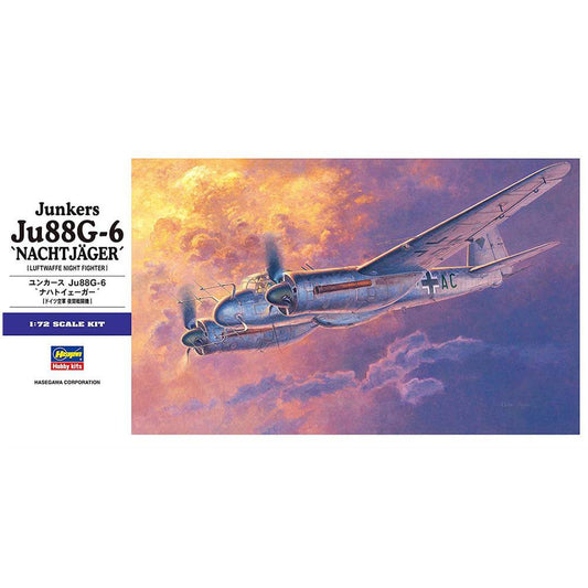 Hasegawa: 1/72 Junkers Ju88G-6 Nachtjager 01562