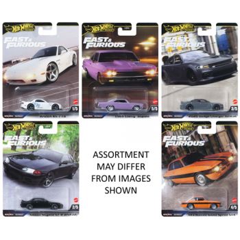 Hot Wheels: 1/64 Fast & Furious Premium (Assorted - One Randomly Selected) (Copy)