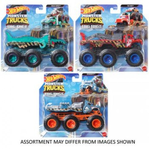 Hot Wheels: 1/64 Monster Trucks Big Rigs (Assorted - One Randomly Selected)