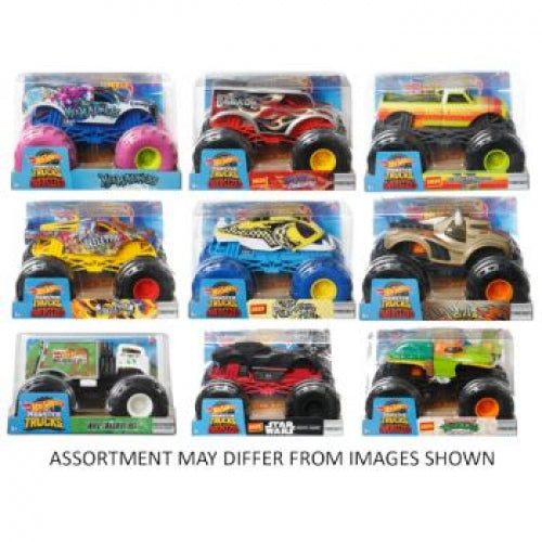 Hot Wheels: 1/24 Monster Trucks (Assorted - One Randomly Selected)