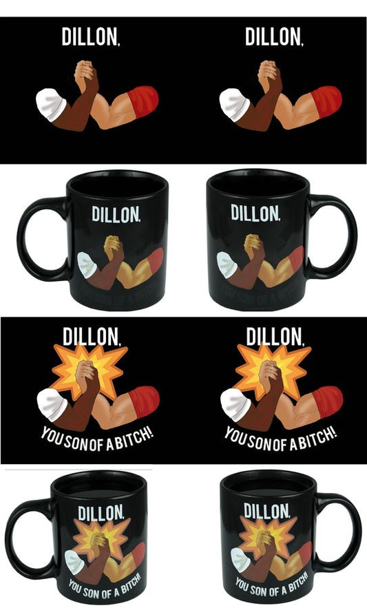 Coffee Mug: Predator Dillon Heat Change