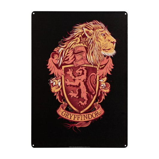 Tin Sign: Harry Potter Gryffindor A3