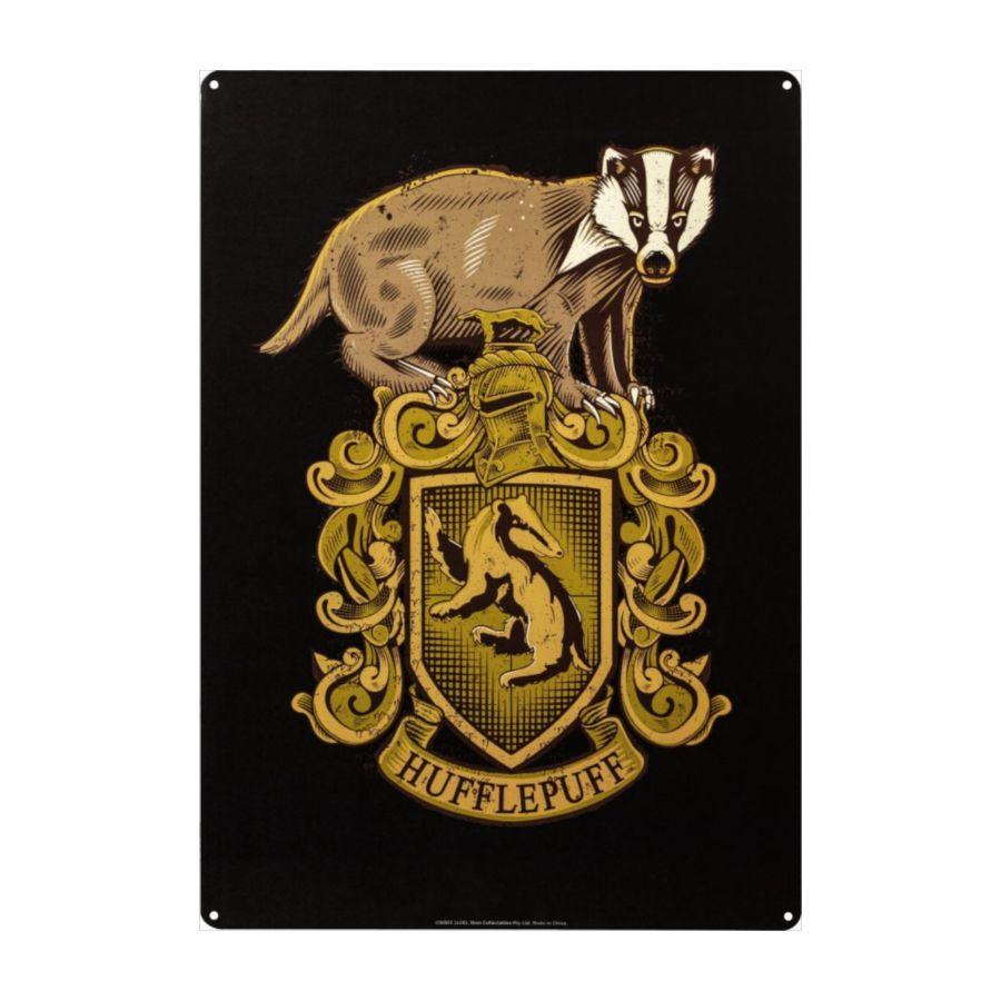 Tin Sign: Harry Potter Hufflepuff A3
