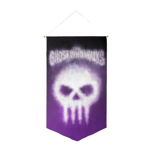 Satin Wall Banner: Phantom The Ghost Who Walks