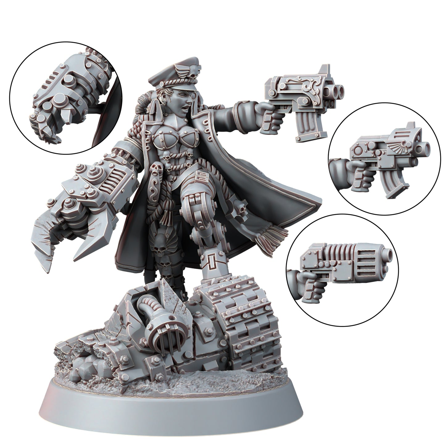 Wargame Exclusive: Imperial Female Brave Commissar