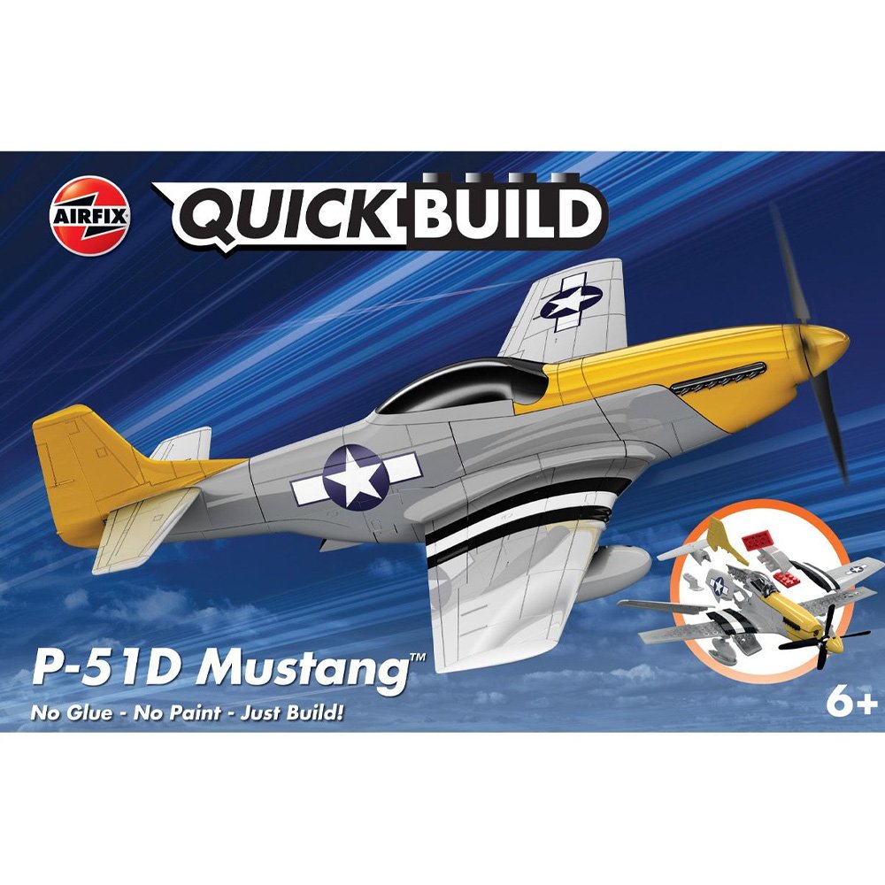 Airfix: Quickbuild P-51D Mustang J6016