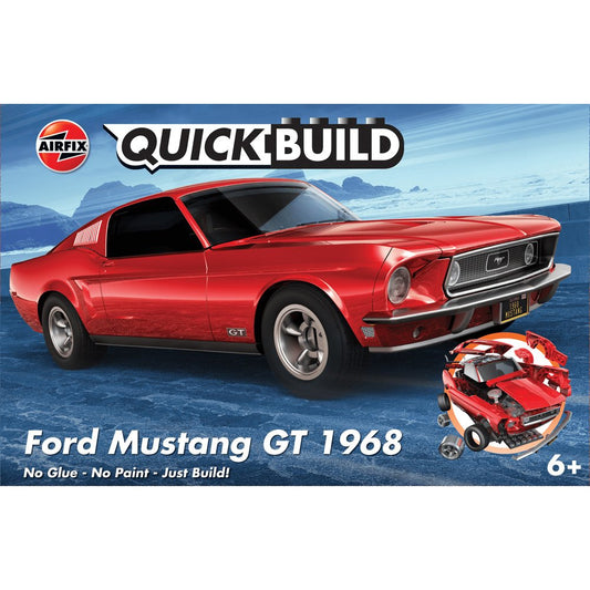Airfix: Quickbuild Ford Mustang GT 1968 J6035
