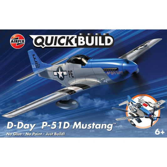 Airfix: Quickbuild D-Day P-51D Mustang J6046