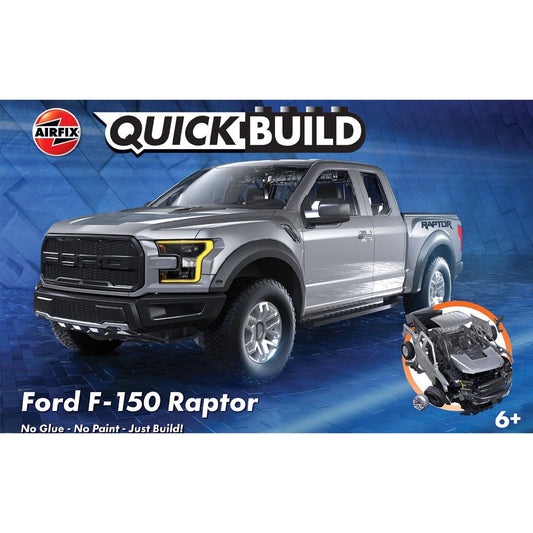 Airfix: Quickbuild Ford F-150 Raptor Grey J6053