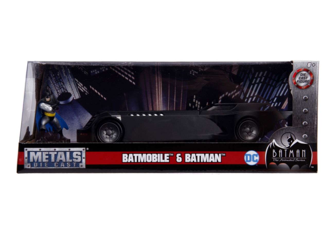 Jada: 1/24 Batman The Animated Series Batmobile with Batman