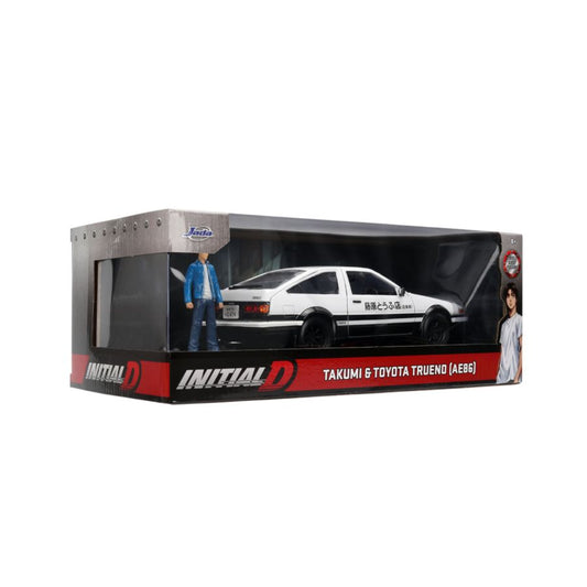 Jada: 1/24 Initial D Toyota Trueno AE86 with Takumi