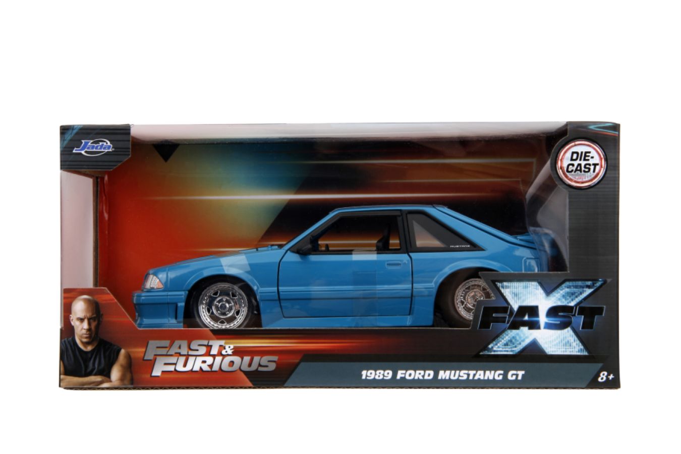 Jada: 1/24 Fast & Furious 1989 Ford Mustang GT