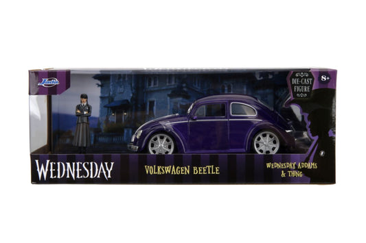 Jada: 1/24 Wednesday Volkswagen Beetle with Wednesday