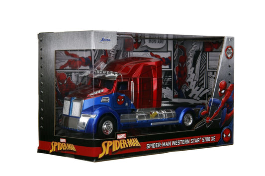 Jada: 1/24 Marvel Spider-Man Western Star 5700 XE
