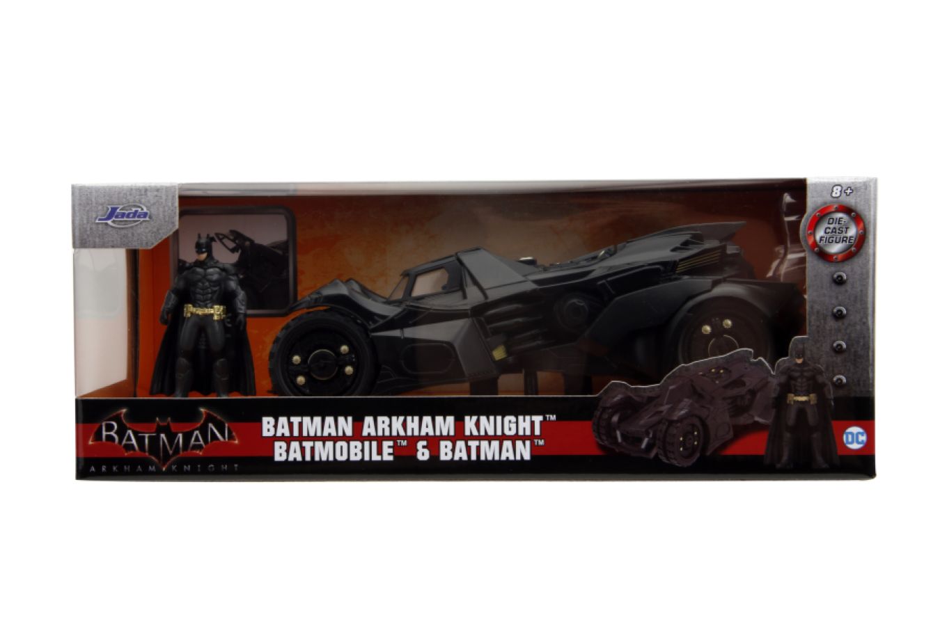 Jada: 1/24 Batman Arkham Knight Batmobile with Batman