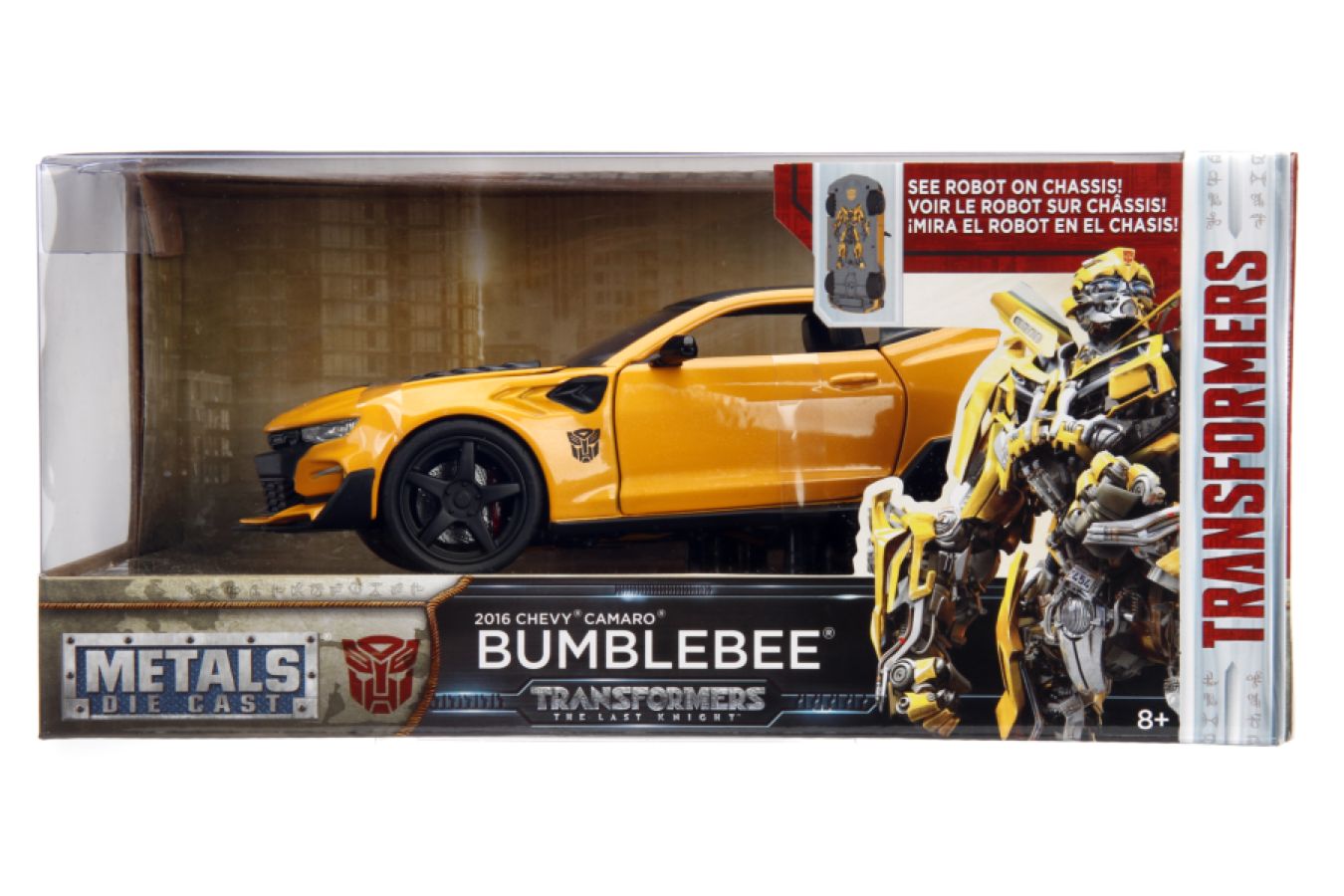 Jada: 1/24 Transformers Bumblebee 2016 Chevy Camaro