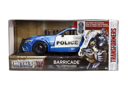Jada: 1/24 Transformers Barricade Ford Mustang Police
