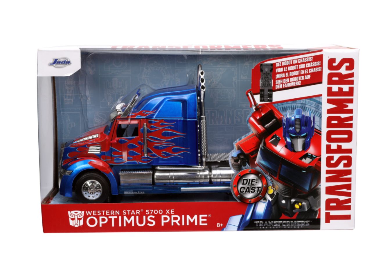 Jada: 1/24 Transformers Optimus Prime Western Star 5700 XE