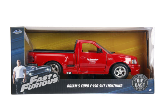 Jada: 1/24 Fast & Furious Brian's Ford F-150 SVT Lightning
