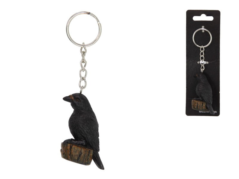 Black Crow Keyring