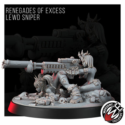 Wargame Exclusive: Renegades of Excess Lewd Sniper (NSFW)