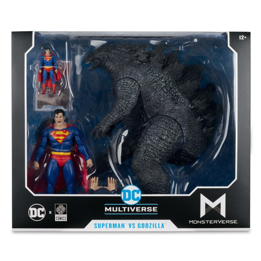 McFarlane Toys: DC Comics Superman Vs Gozilla Figure 2-Pack