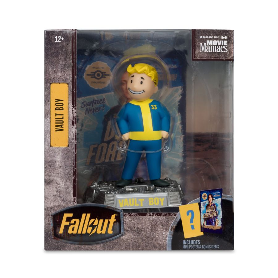 McFarlane Toys: Fallout Vault Boy V2 6" Posed Figure