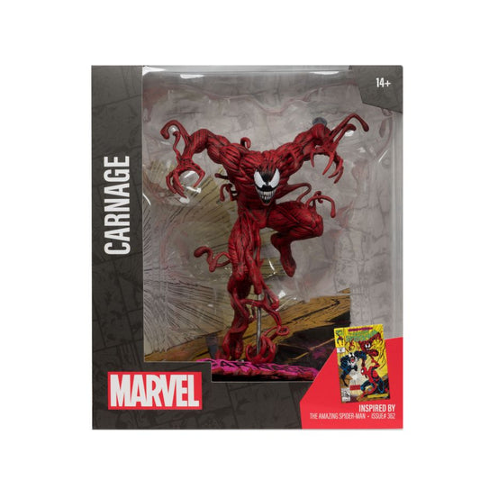 McFarlane Toys: Marvel 1/10 Carnage Posed Figure