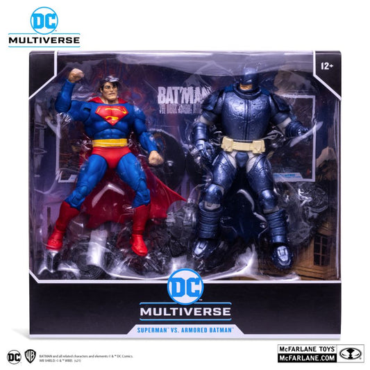 McFarlane Toys: DC Comics Superman Vs Armored Batman 7" Figure 2-Pack
