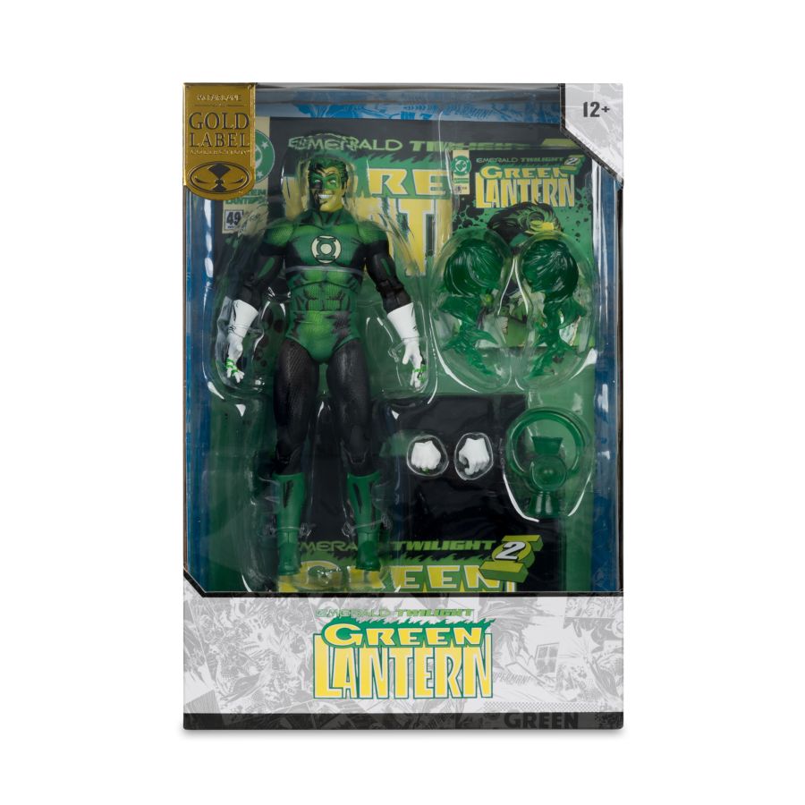 McFarlane Toys: DC Comics Cover Recreations Green Lantern Emerald Twilight 7"