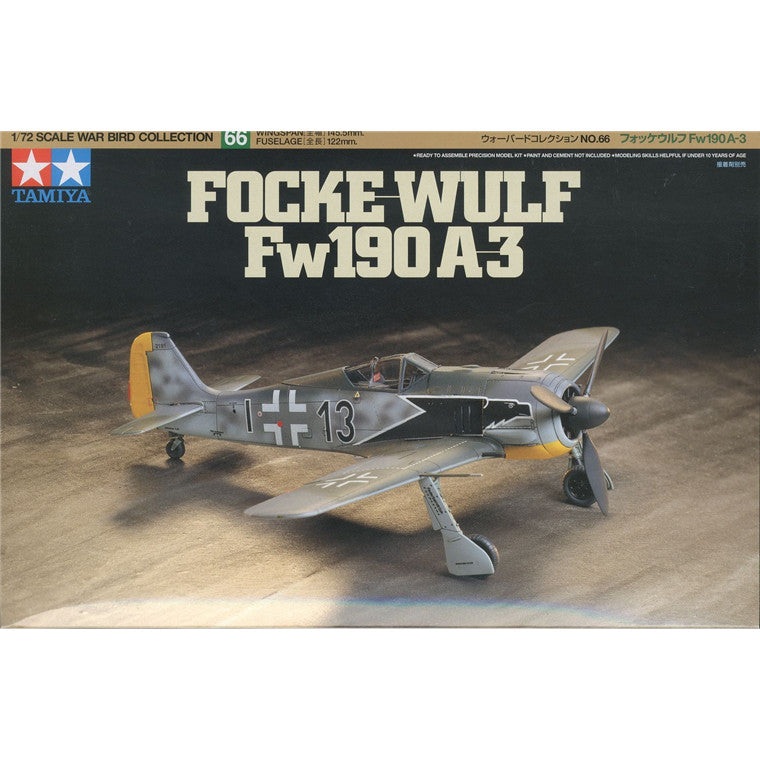 Tamiya: 1/72 Focke-Wulf Fw190 A-3 60766
